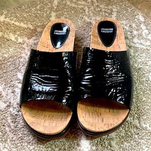 Patton leather Johnston and Murphy sandals